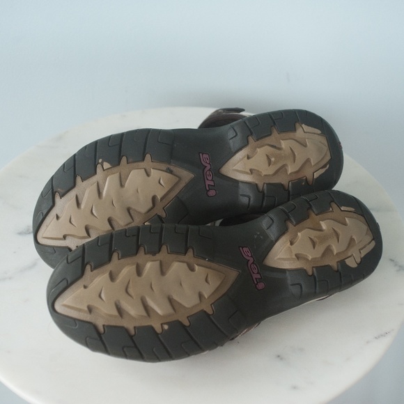 SOLD TEVA Tirra Brown Strappy Hiking Sandals - Picture 9 of 11